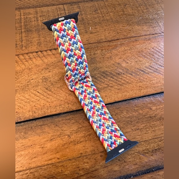 Colorful Braided Apple Watch Band Adjustable - Picture 2 of 2